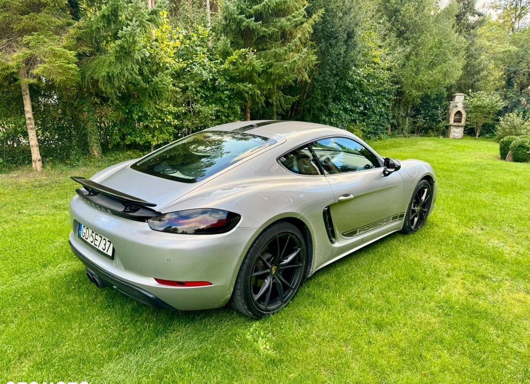 Porsche 718 Cayman cena 210000 przebieg: 48500, rok produkcji 2018 z Gdynia małe 596